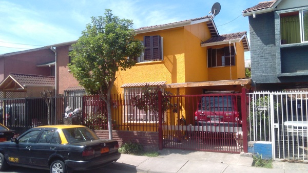 Fachada, esmalte al agua.