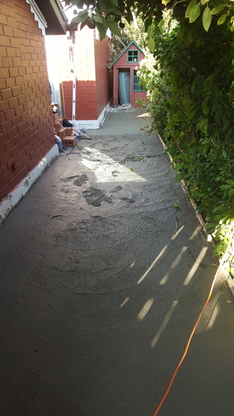 Fragüe del hormigón