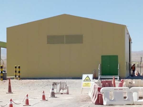 Galpón Respel Terminado- Minera Spence