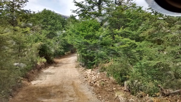 Habilitación de camino interior