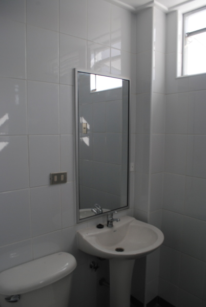 Construcción de baño.