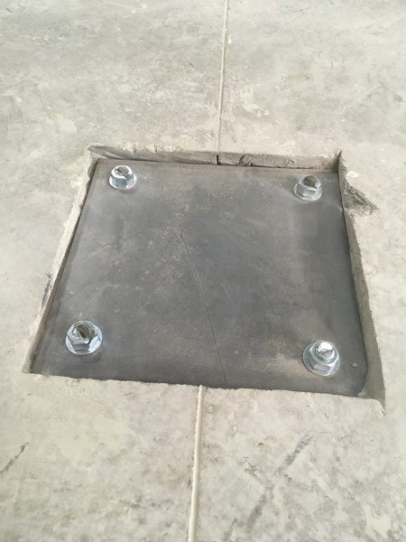 Instalaciones de flanges para pilares