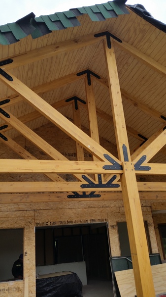 Instslacion vigas y teja asfalticas 