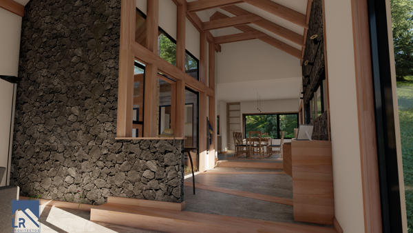 Interior casa L-K