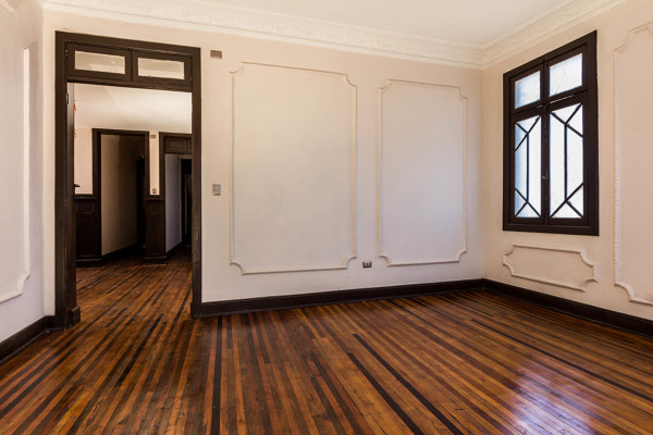 Juego de colores al recatar pisos de madera