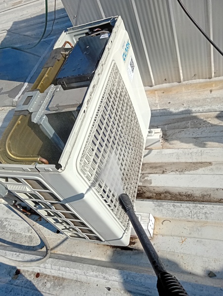 Limpieza unidad exterior