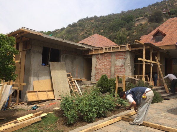 moldajes losa de hormigón armado