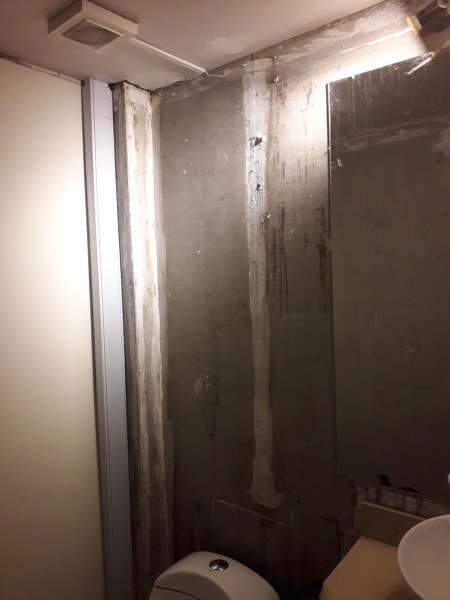 paredes en mal estado