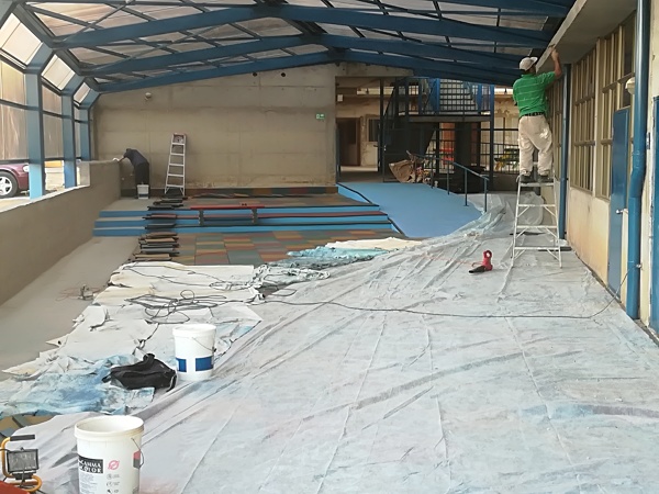 Pintura intumescente