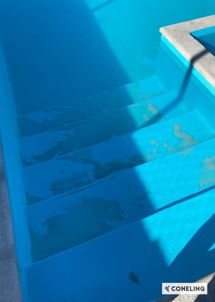 Piscina  decantada 10x4