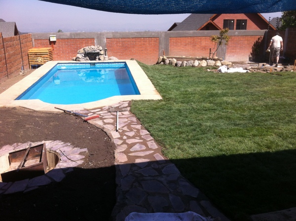 piscina hormigón las pircas