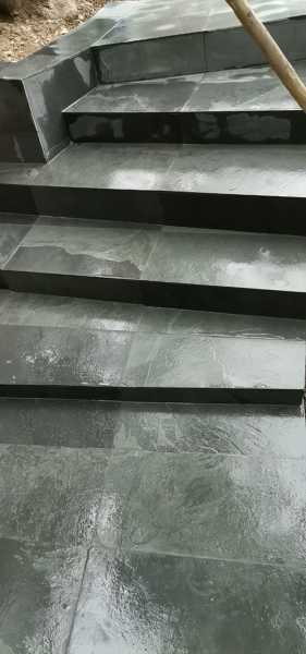 Pisos con piedra pizarra