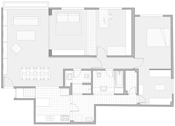 Plano del apartamento