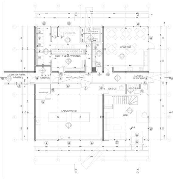 PLANTA ARQUITECTURA 1° NIVEL