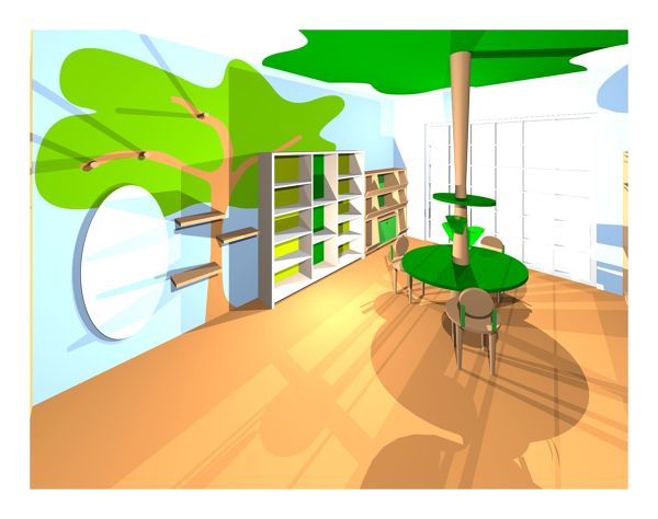 Proyecto Espacio Infantil- Residencia Particular