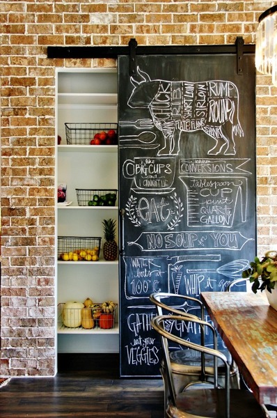 puertas correderas en cocina 
