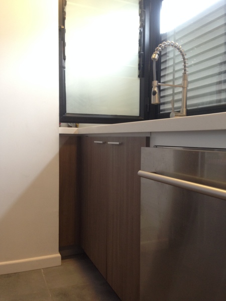 Remodelación cocina departamento San Miguel