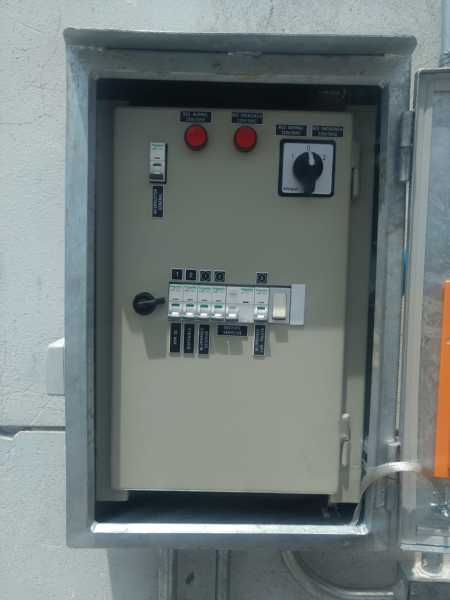 Tablero de alumbrado y fuerza