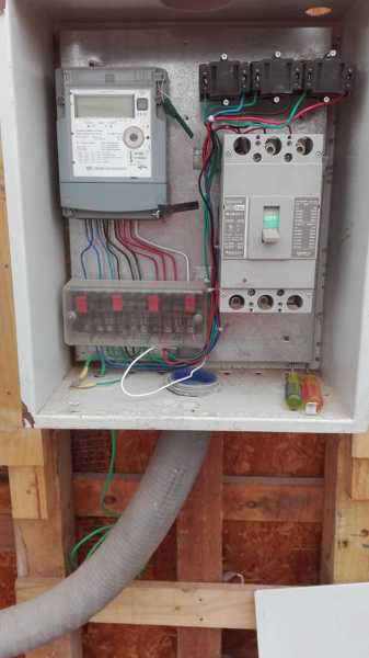 Tablero Empalme de faena obra M1 Alto Hospicio