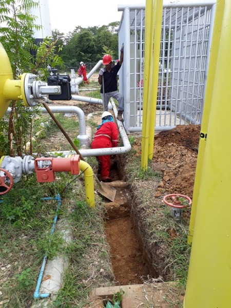 Trinchera eléctrica