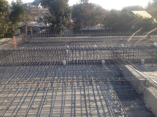 Foto: Vista de Enfierradura de Losa Previo Al Llevando de Mac Muñoz