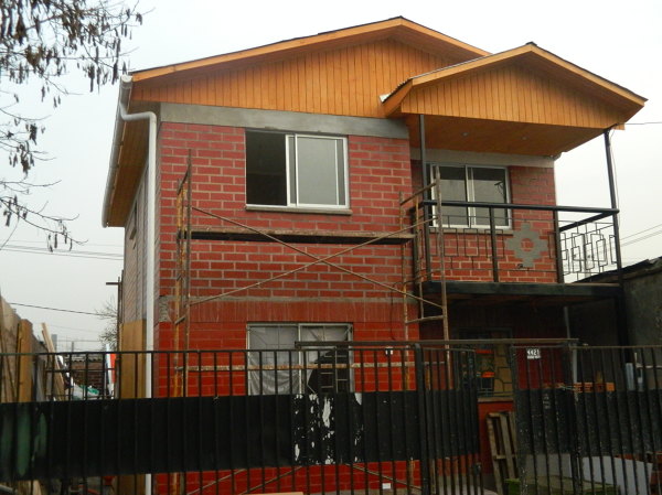 vista frontal, ladrillo princesa