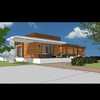 3D Fachada Vista Lateral