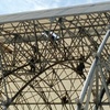 Acceso a la estructura desde la cúpula