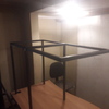 base de hierro mueble porta tina A
