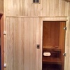 Cabina Sauna, bajo cobertizo