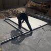 construccion primeras placa muro de vulcometal