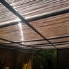 cubierta de poli bambu