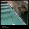 Detalle caida de agua