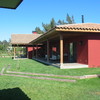Fachada Posterior con terraza
