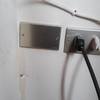 Instalación tapa ciega de caja distribución