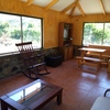 Interior de cabaña