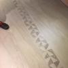 Limpieza con vapor de porcelanato