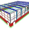 Modelo polideportivo 3D programa Sap 2000