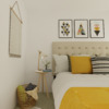 Objetos y detalles en dormitorio principal