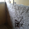 Obra gruesa de la cocina.