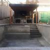 obra gruesa de piscina terminada