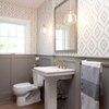papel pintado baño