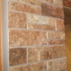 Pared revestida Piedra