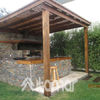 pergola con caida 