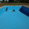 Piscina pintada