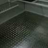 Piso diamantado de aluminio, Alto trafico