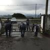 Portón eléctrico Museo Mapuche Cañete