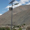 Poste o luminaria solar fotovoltaica