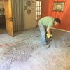 Proceso de demolición y nivelación piso existente