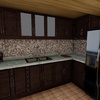 render cocina en 3D
